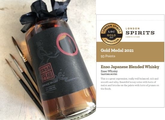 Enso Japanese Blended Whiskey winner of Gold