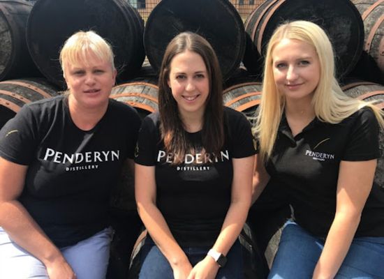 Image: Bethan Morgans, The Penderyn Distillery has an All Women Distilling Team